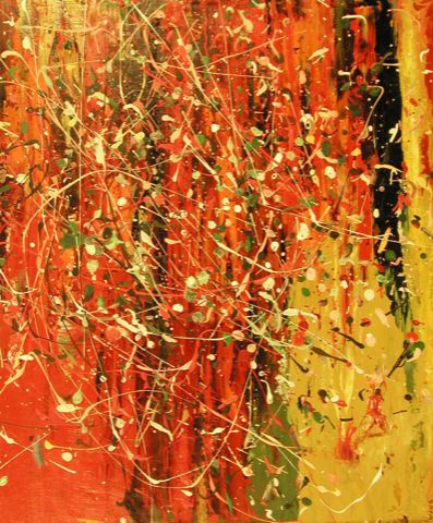 Indian Legacy Of Blood 20x24 - Oil on Canvas